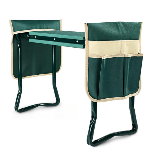 Garden Kneeler and Seat With 2 Tool Pouches